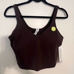 **NWT lululemon Align Tank in Brown Size 12**